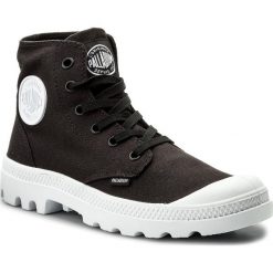 Botki męskie: Trapery PALLADIUM – Blanc Hi 72886-009-M Black/White/White
