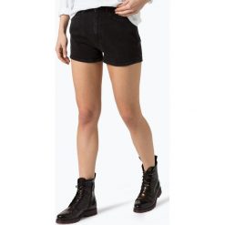 Bermudy damskie: Calvin Klein Jeans – Damskie krótkie spodenki jeansowe, czarny