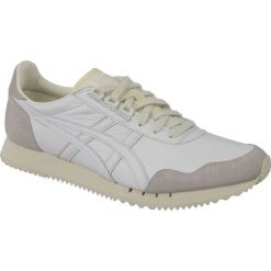 Onitsuka Tiger Dualio D6L1L-0101. Szare buty sportowe męskie marki Onitsuka Tiger, ze skóry, bez zapięcia. W wyprzedaży za 319,99 zł.