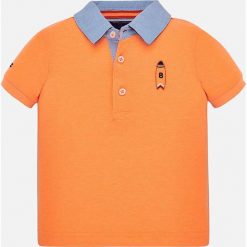 Mayoral - Polo dziecięce 68-98 cm. T-shirty chłopięce Mayoral, bez wzorów, z bawełny, bez rękawów. W wyprzedaży za 69,90 zł.