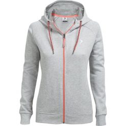 Bluza damska BLD601 - JASNY SZARY MELANŻ - Outhorn. Szare bluzy damskie marki Outhorn, na lato, melanż, z poliesteru. W wyprzedaży za 62,99 zł.