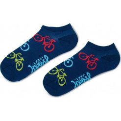 Skarpety Niskie Unisex FREAK FEET - JSROW-GRA Granatowy. Niebieskie skarpetki damskie Freak Feet, bez wzorów, z elastanu. Za 9,99 zł.