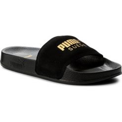 Klapki męskie: Klapki PUMA – Leadcat Suede 365758 01 Puma Black/Puma Team Gold