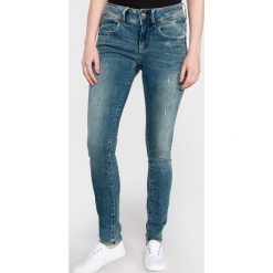 G-Star RAW Lynn Dżinsy Niebieski. Niebieskie jeansy damskie G-Star RAW, bez wzorów, z elastanu. Za 697,95 zł.