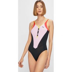 Puma - Strój kąpielowy. Różowe stroje kąpielowe damskie marki Puma, s, bez wzorów, z elastanu. Za 139,90 zł.