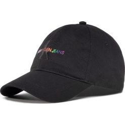 Czapka z daszkiem CALVIN KLEIN JEANS - Cap W Pride K60K607390 BDS. Czarne czapki damskie Calvin Klein Jeans, bez wzorów, z bawełny. Za 179,00 zł.