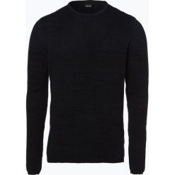 Solid - Sweter męski – Larimar, czarny. Czarne swetry klasyczne męskie marki Solid, s, z bawełny. Za 179,95 zł.