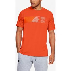 Under Armour Koszulka Czerwony Pomarańczowy. Czerwone podkoszulki męskie Under Armour, s, bez wzorów, z bawełny, z krótkim rękawem. Za 119,95 zł.