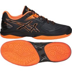 Buty do piłki ręcznej Asics Blast Ff M 1071A002-601. Czarne buty sportowe męskie Asics, z materiału, bez zapięcia, do piłki ręcznej. W wyprzedaży za 599,00 zł.