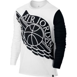 Bluzy męskie: BLUZA NIKE AIR JORDAN WINGS LONGSLEEVE 834482 100