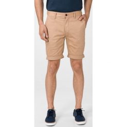 Tommy Jeans Szorty Brązowy. Pomarańczowe spodenki i szorty męskie Tommy Jeans, bez wzorów, z elastanu. Za 324,95 zł.