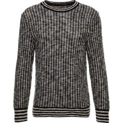 Swetry klasyczne męskie: Nudie Jeans HAMPUS Sweter black/beige