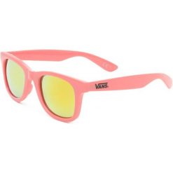 Vans Wm Janelle Hipster S Strawberry Pink Os. Różowe okulary przeciwsłoneczne damskie marki Vans, klasyczne. W wyprzedaży za 39,00 zł.