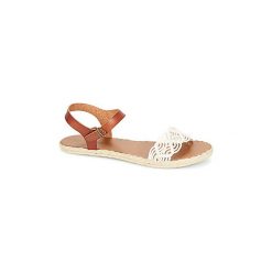 Sandały Volcom FINLEY SANDAL. Pomarańczowe sandały damskie marki Volcom, bez wzorów, bez obcasa, bez zapięcia. Za 215,20 zł.