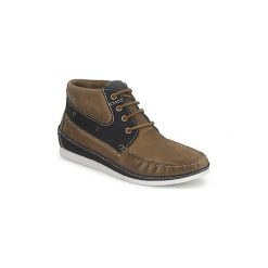 Buty Nicholas Deakins bolt. Brązowe trampki męskie Nicholas Deakins, bez wzorów, bez zapięcia. Za 295,20 zł.