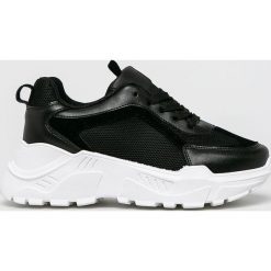 Answear - Buty Fashio&Bella. Czarne buty sportowe damskie ANSWEAR, bez wzorów, z materiału, sportowe. Za 149,90 zł.