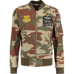 Kurtki męskie: Schott NYC CLAY Kurtka Bomber mottled green