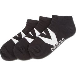 Zestaw 3 par niskich skarpet unisex CONVERSE - E748B-3020 Czarny. Czarne skarpetki damskie Converse, bez wzorów, z elastanu. Za 39,00 zł.