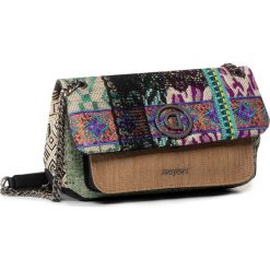 Torebka DESIGUAL - 20SAXA28 2000. Torebki klasyczne damskie Desigual, bez wzorów, ze skóry ekologicznej, klasyczne, na ramię, bez dodatków. W wyprzedaży za 279,00 zł.