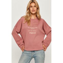 G-Star Raw - Bluza. Różowe bluzy damskie G-Star RAW, s, z nadrukiem, z elastanu, bez rękawów, bez kaptura. Za 329,90 zł.