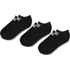 Zestaw 3 par niskich skarpet damskich Vans Classic Kick 6.5 VN000XSSBLK. Czarne skarpetki damskie Vans, bez wzorów. Za 49,00 zł.