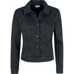 Noisy May Debra Black Wash Denim Jacket Kurtka jeansowa damska czarny. Czarne kurtki damskie marki Noisy May, l, bez wzorów, z jeansu, bez kaptura. Za 121,90 zł.