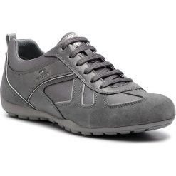Sneakersy GEOX - U Ravex D U923FD 022BC C9004 Anthracite. Szare sneakersy męskie Geox, na co dzień, bez wzorów, ze skóry, klasyczne, bez zapięcia. W wyprzedaży za 239,00 zł.