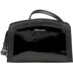 Torebki klasyczne damskie: Torebka „Elsa” w kolorze czarnym – 25 x 16,5 x 8 cm