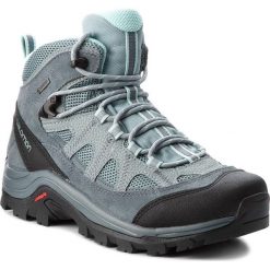Trekkingi SALOMON - Authentic Ltr Gtx W GORE-TEX 404644 21 V0 Lead/Stormy Weather/Eggshell Blue. Niebieskie buty trekkingowe damskie Salomon. W wyprzedaży za 479,00 zł.