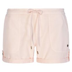 Szorty materiałowe Roxy ERJNS03203. Różowe szorty damskie Roxy, xs, bez wzorów, z bawełny. W wyprzedaży za 129,00 zł.