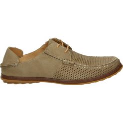 Mokasyny męskie: Mokasyny męskie – 3246165 BEIGE