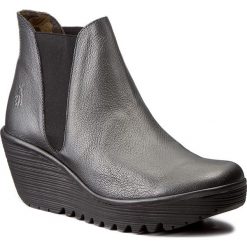 Botki FLY LONDON - Yoss P500431055 Graphite. Szare botki damskie skórzane marki Fly London. W wyprzedaży za 289,00 zł.