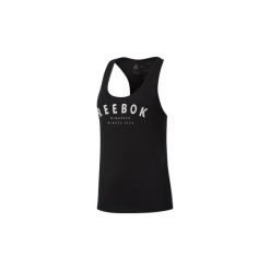 Topy na ramiączkach / T-shirty bez rękawów Reebok Sport Koszulka bez rękawów GS 1895 Racer. Czarne bluzki sportowe damskie Reebok Sport, l, bez rękawów. Za 79,95 zł.