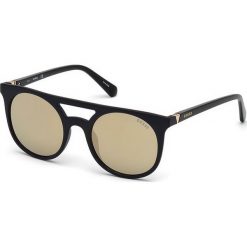 Guess Jeans - Okulary GU6926. Czarne okulary przeciwsłoneczne męskie Guess Jeans, z jeansu, okrągłe. Za 499,90 zł.