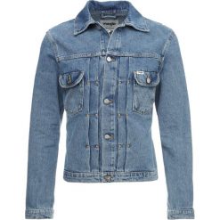 Wrangler RETRO Kurtka jeansowa kabel blue. Niebieskie kurtki męskie bomber Wrangler, m, z bawełny, retro. Za 499,00 zł.