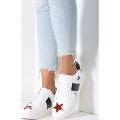 Buty sportowe damskie: Biało-Czarne Buty Sportowe Teran