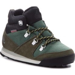 Buty adidas - Cw Snowpitch K AC7963 Basgrn/Ngtcar/Ashsil. Czarne buty trekkingowe damskie marki Adidas, z kauczuku. W wyprzedaży za 209,00 zł.