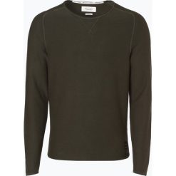 Marc O'Polo Denim - Sweter męski, zielony. Zielone swetry męskie Marc O'Polo DENIM, m, bez wzorów, z bawełny, polo, bez kaptura. Za 349,95 zł.