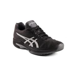 Buty tenisowe Asics Gel Solution Speed męskie na twardą nawierzchnię. Czarne buty męskie do tenisa marki Asics. Za 399,99 zł.