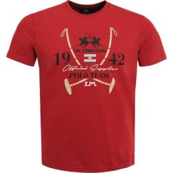 T-shirty męskie z nadrukiem: La Martina Tshirt z nadrukiem rio red
