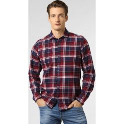 DENIM by Nils Sundström - Koszula męska, czerwony. Czerwone koszule męskie DENIM by Nils Sundström, xxl, w kratkę, z denimu, bez kołnierzyka, bez rękawów. Za 129,95 zł.