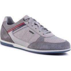 Sneakersy GEOX - U Renan B U824GB 02211 C1006 Grey. Szare sneakersy męskie Geox, na co dzień, bez wzorów, ze skóry, eleganckie, bez zapięcia. W wyprzedaży za 299,00 zł.