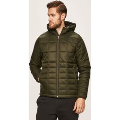 Under Armour - Kurtka. Niebieskie płaszcze męskie Under Armour, s, bez wzorów, z poliesteru, krótkie, z kapturem. W wyprzedaży za 399,90 zł.