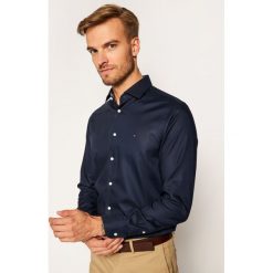 Koszula Tommy Hilfiger Tailored Twill TT0TT08326. Czerwone koszule męskie Tommy Hilfiger Tailored, m, bez wzorów, biznesowe, bez kołnierzyka, bez rękawów. Za 299,00 zł.