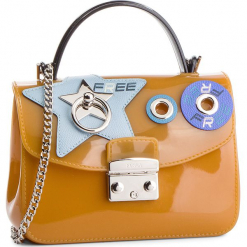 Torebka FURLA - Candy Climbing 978659 B BTH2 I72 Ginestra e/Toni. Brązowe torebki klasyczne damskie Furla, z tworzywa sztucznego. Za 895,00 zł.