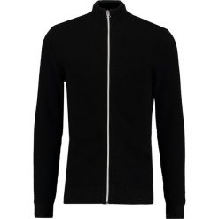 Swetry rozpinane męskie: Kronstadt ERIK Kardigan black/charcoal