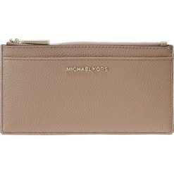 MICHAEL Michael Kors MONEY PIECES SLIM CARD CASE Portfel truffle. Brązowe portfele damskie marki MICHAEL Michael Kors. Za 359,00 zł.