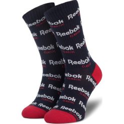 Skarpety Wysokie Unisex Reebok - Cl Graphic Crew Sock EJ8526 Conavy. Niebieskie skarpetki damskie Reebok, z elastanu. W wyprzedaży za 29,00 zł.