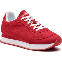 Sneakersy DESIGUAL - Galaxy Lottie Red 19SSKP02 3144. Czerwone półbuty damskie marki Desigual, ze skóry ekologicznej. Za 349,90 zł.