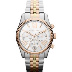 Zegarek MICHAEL KORS - Lexington MK5735 3T Silver/Rose/Gold. Szare zegarki damskie Michael Kors. Za 1150,00 zł.